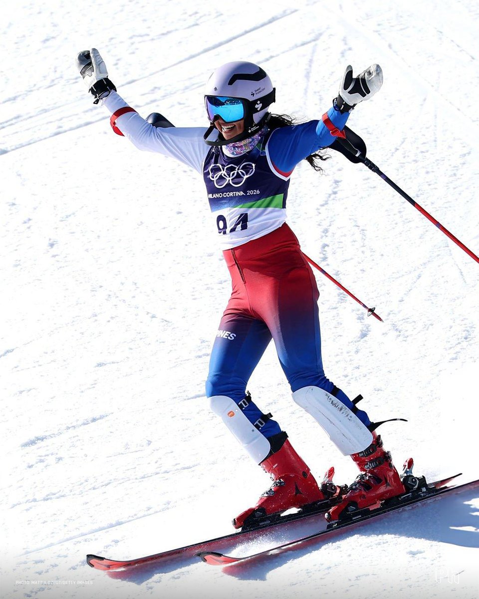 pholympicteam's tweet photo. An Olympic debut to remember for Francis and Tallulah 🇵🇭💞 #MilanoCortina2026 https://t.co/Ece3fARHJw