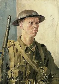 Golf49A's tweet image. Canadian soldiers as painted by Augustus John.