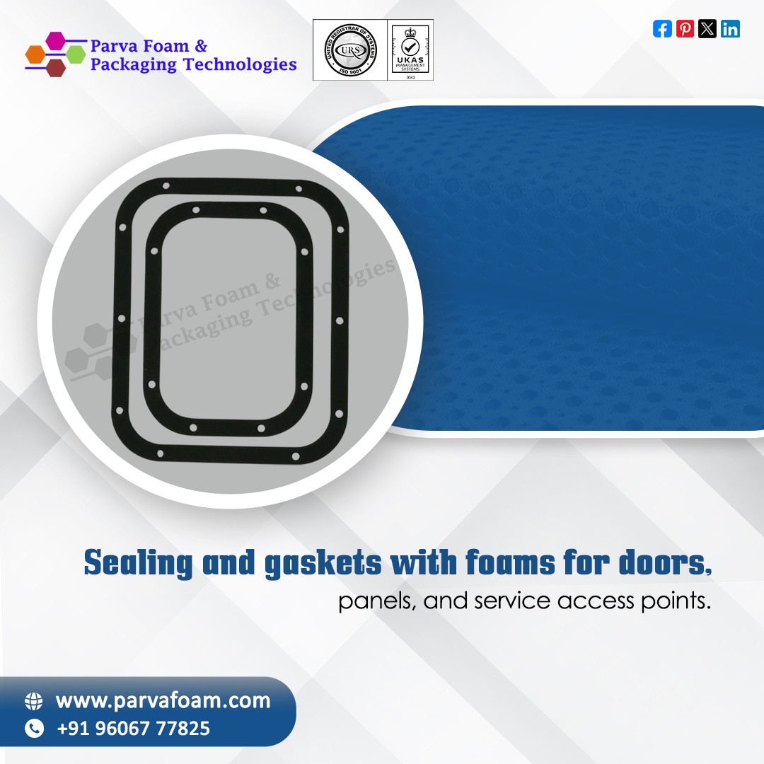 ParvaFoam38534's tweet photo. Sealing and gaskets with foams for doors, panels, and service access points.
#SealingSolutions #GasketFoam #IndustrialSealing #FoamGaskets #DoorSealing #PanelSealing #AccessPanel #ServiceAccess #IndustrialFoam
π Contact us :+91 96067 77825
π Website: https://t.co/UZGLdnpMnA https://t.co/GZWML9vF3Q
