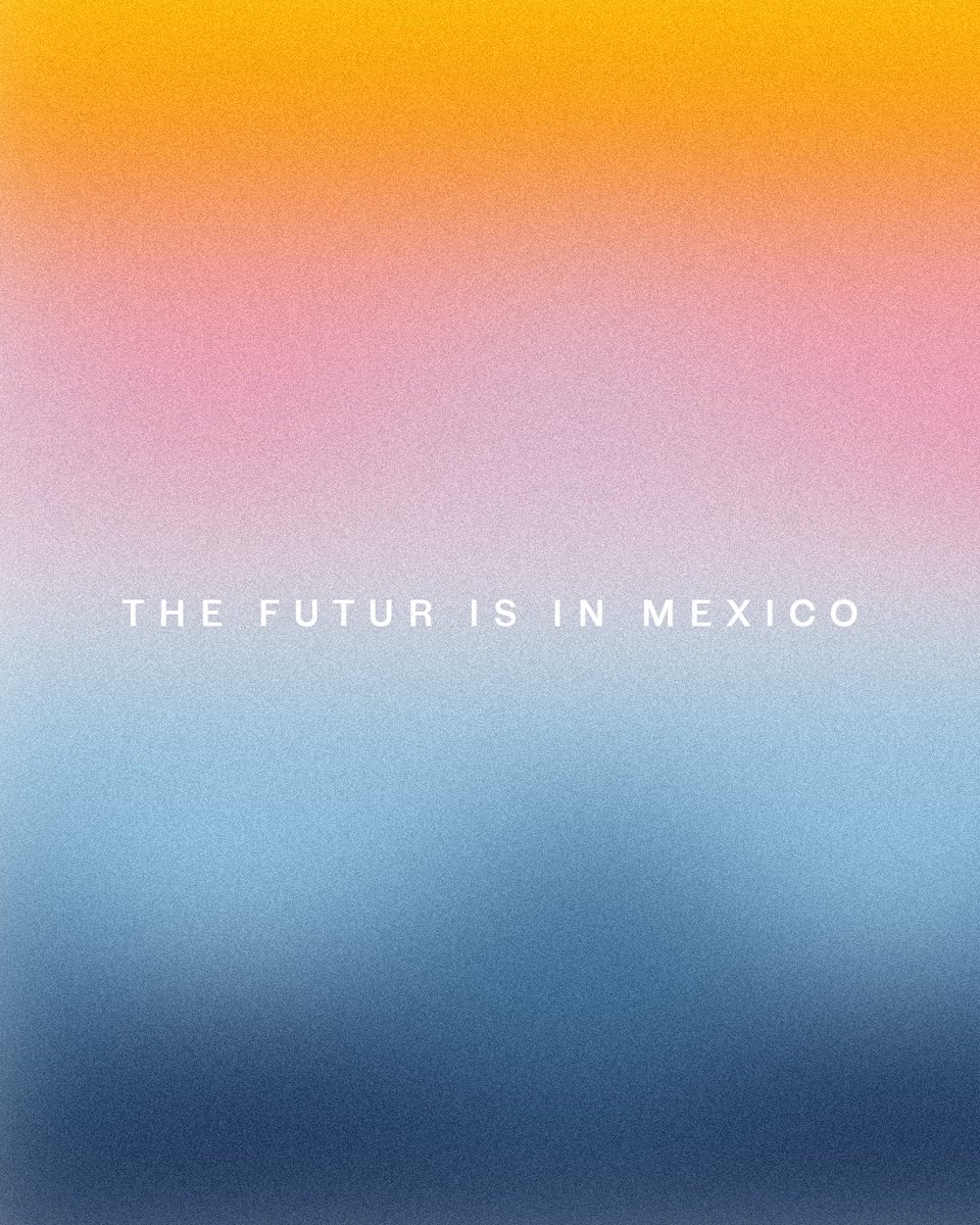 M_Reta's tweet photo. FUTUR FESTIVAL MÉXICO 
#FUTUR #FESTIVAL #MEXICO https://t.co/COuPsoQvAZ