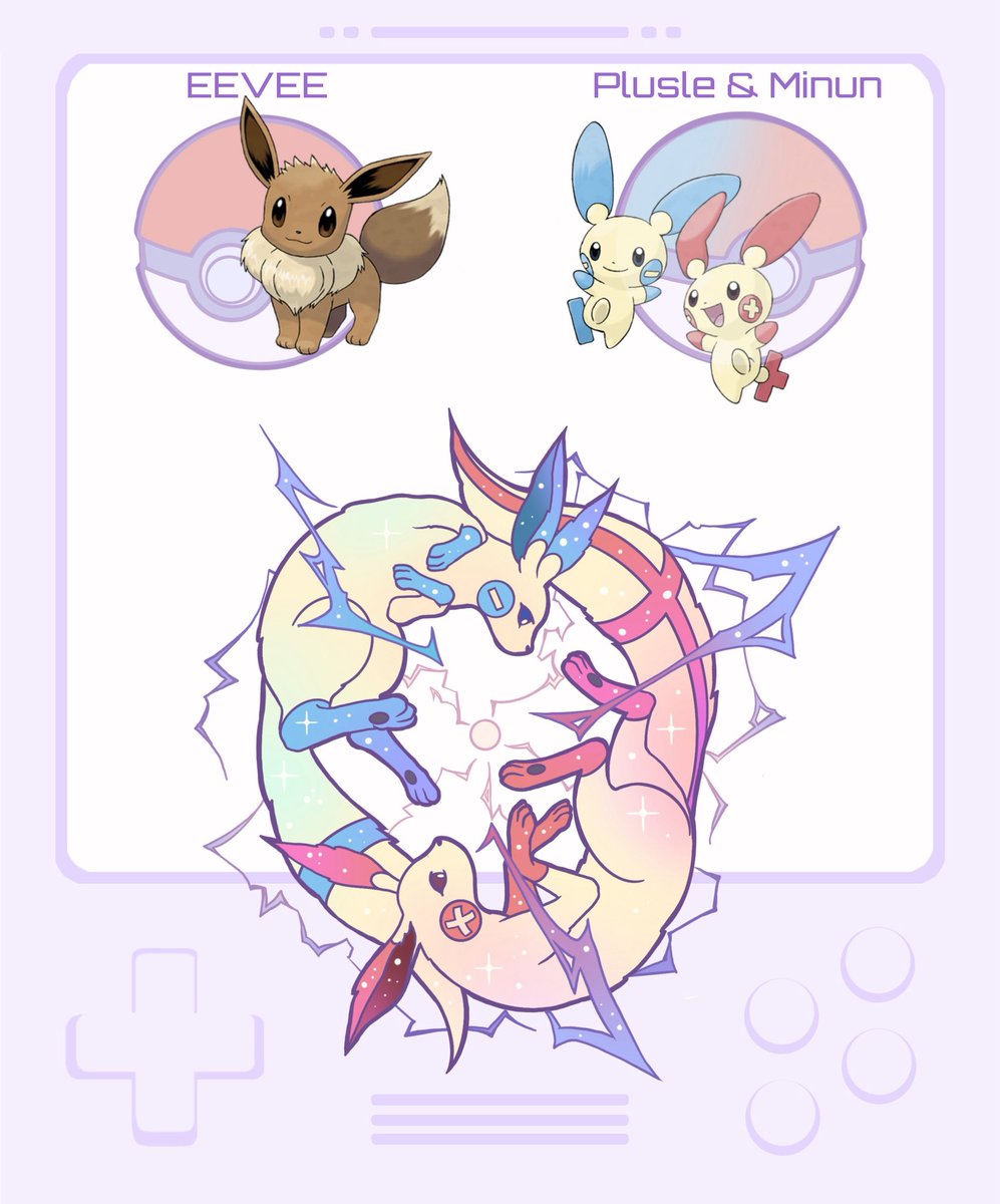 이브이 퓨전💙
Eevee fusion series💙