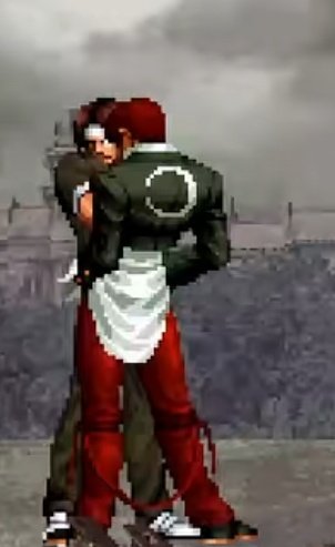 둘이 뽀뽀1초전