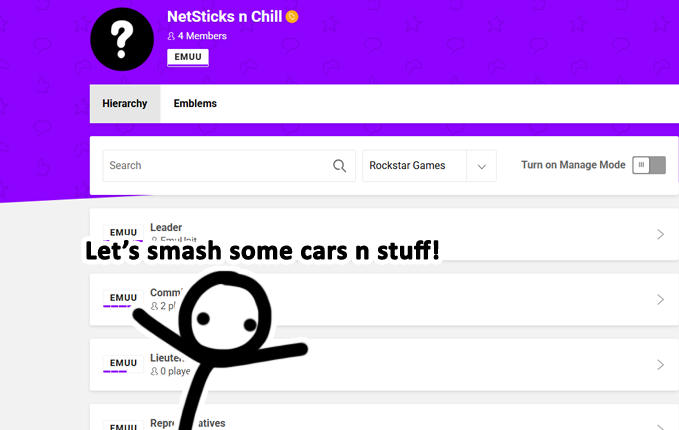 EmuUnit's tweet image. Any Vtubers, Creators, whatever else that are looking for a fun time on GTAV - We have a crew!
This crew will be for running races and missions on GTAV(enhanced) on PC!📝