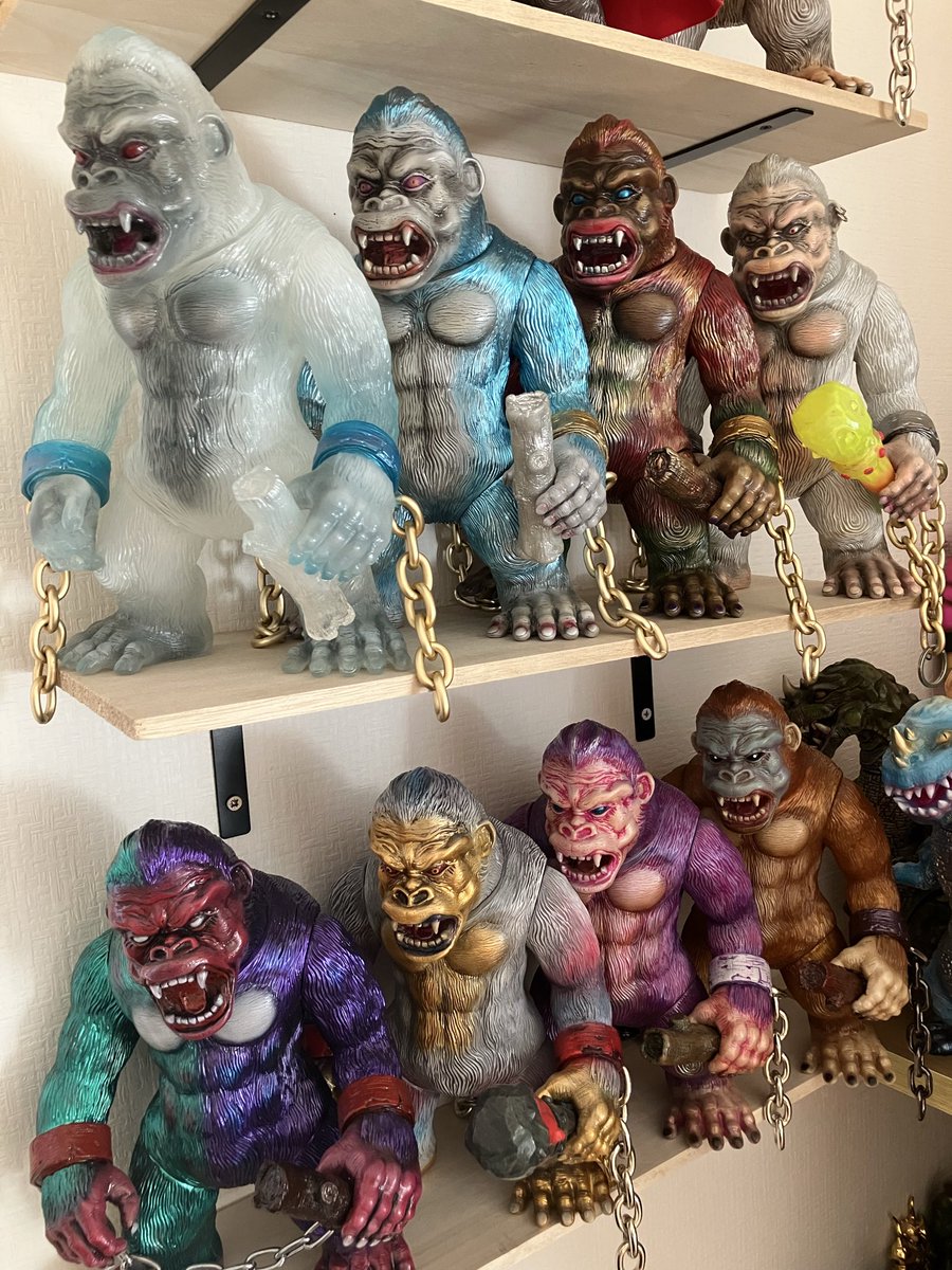 これがシカルナさんの巨猿なんよ！ #シカルナ工房