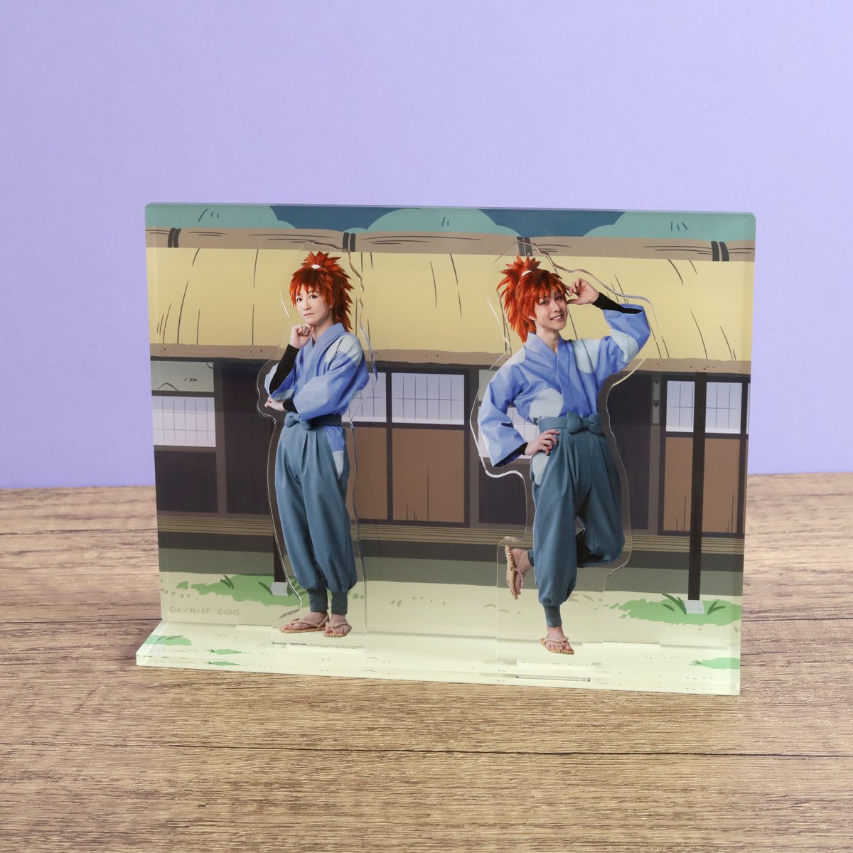 劇団忍たま長屋 #劇団ドクタケ長屋 商品情報】 背景アクリルスタンド 