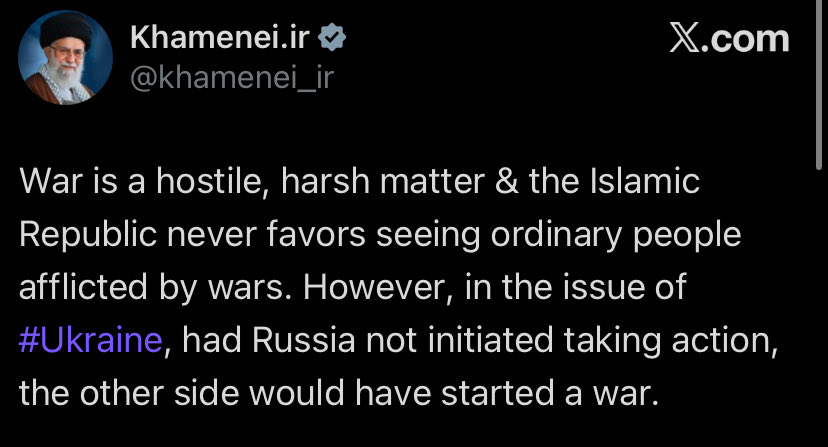 Tatarigami_UA's tweet image. War is a hostile, harsh matter, and Ukraine never favors seeing ordinary people afflicted by wars. However, in the issue of Iran, if the United States does not take action, Iran would start a war.