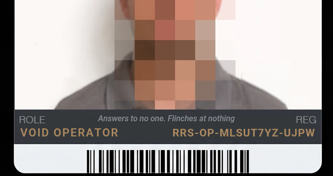 _______formless's tweet image. AI is replacing everyone so I got a job destroying a monolithic space cube for @megacorphq with the role of Void Operator