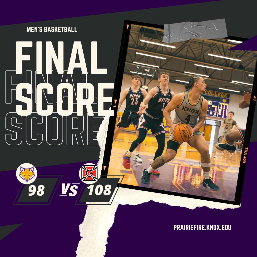 Knox Mens Basketball tweet media