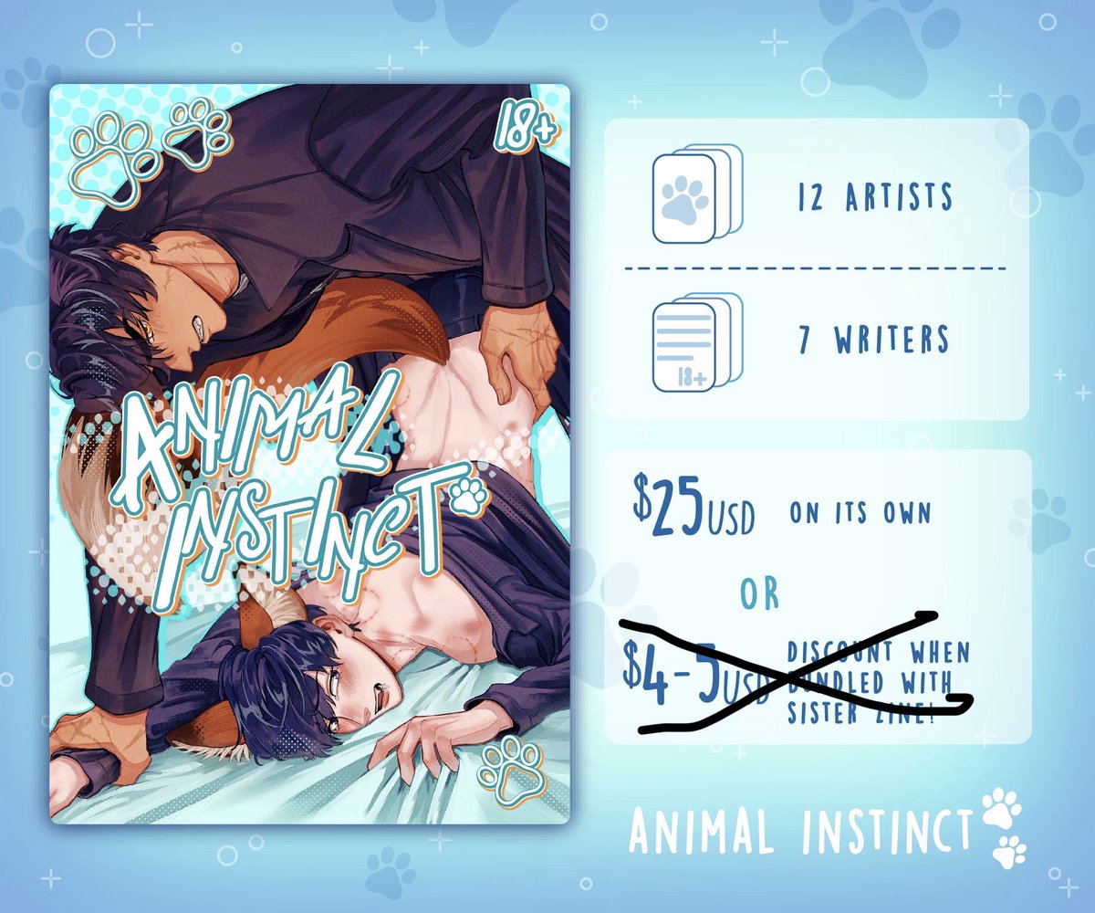 ANIMAL INSTINCT (PDFS SENT!) tweet media