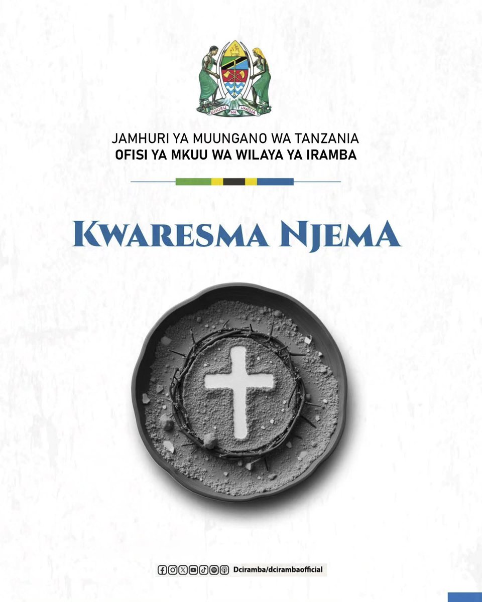 DCIRAMBA's tweet photo. Kwaresma njema https://t.co/wmGicZXdkN