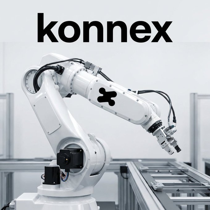 Its_Mystic7's tweet photo. We’re living the early stages of autonomous physical AI. With
@konnex_world
, robots can source AI, agree on tasks and settle in stablecoins via blockchain — no central gatekeepers. Seeing this unfold feels like watching the real future roll in. 🌍📷 $KNX https://t.co/teJyrtm7UF