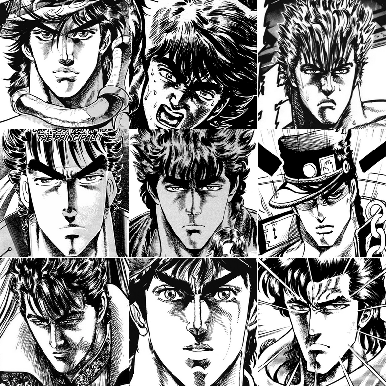 Oops all Kenshiro variants.