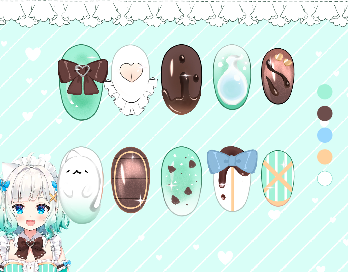 SeraphiVT's tweet photo. ngl i had way too much fun designing the panties nail...

👻ྀིྀིྀིྀིྀི 𐙚⋆.˚  #Fantography 
Nails inspired by @MintFantome ✩₊˚.⋆𔓎⋆⁺₊✧ https://t.co/JRwP40Eiac