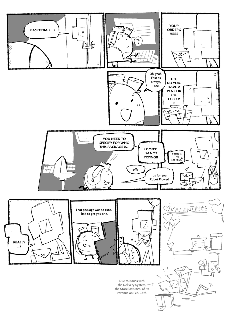 Posting Valentines comics after Valentines has passed