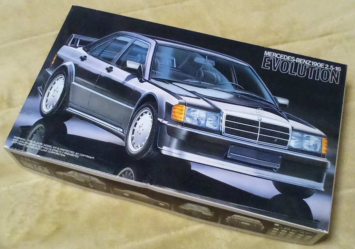 フジミ の #メルセデス・ベンツ 190Eエボリューション1、ヤフオクにて