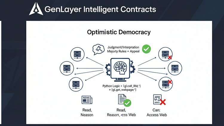 UriyC33960's tweet photo. Clawbot is bringing millions of AI agents into crypto. They make choices humans can’t easily predict, and traditional blockchains aren’t built for that kind of uncertainty.

@GenLayer acts as the layer where agents can coordinate and verify outcomes safely. https://t.co/mUKpwBn3OM