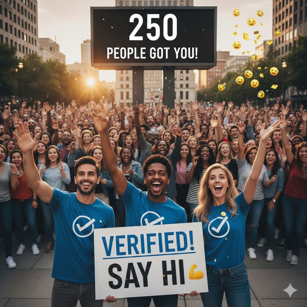 Jayantiminj1008's tweet photo. Are you verified 🤔 

Say hi💪..

250 people get you🎉 https://t.co/Ih7Jz7hfNs