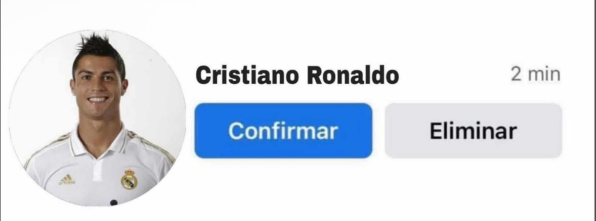 acabo de bloquear a mi ex y me llega esta notificación, sospechoso eh