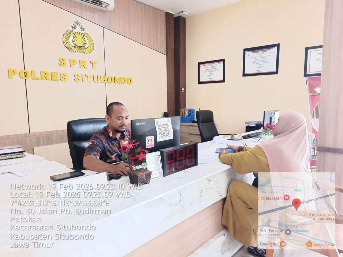 pidressitubondo's tweet image. Pelayanan SPKT (Sentra Pelayanan Kepolisian Terpadu)
- laporan/pengaduan tindak pidana
- laporan kehilangan dll
Gratis tanpa dipungut biaya 

Profesional dan humanis
#presisi