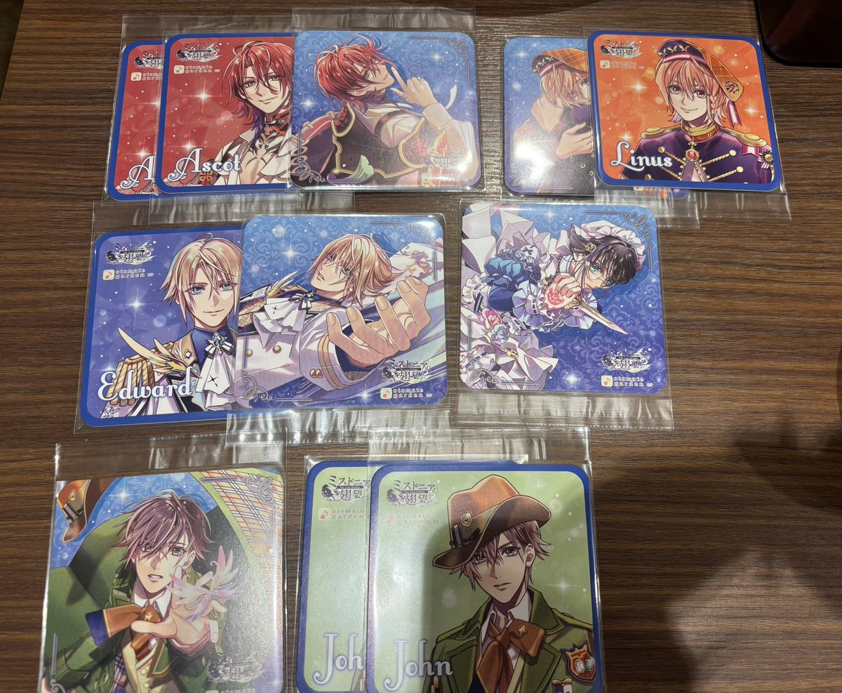 交換】オトガ ミストニ ミストニアの翅望 コースター 譲:アスコット