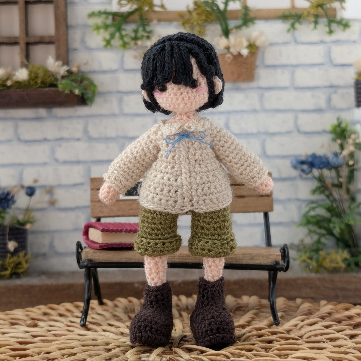 オーダー品紹介(​ *´꒳`*​) イラストから生まれた男の子🩷 ̖́