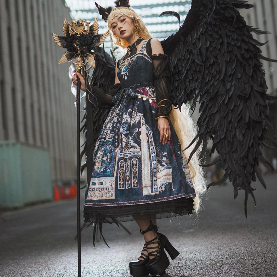 ＼人気商品待望の再入荷😍‼／
　Twilight エジプト風シリーズ

エジプト×ロリィタ
個性的で可愛い！と話題のシリーズ

ヘルシーな肌見せやエキゾチックでエレガントなデザインは人と差がつくイベント服としてもおすすめです✨
ronron-lolita.com/search?q=Twili…

#ロリィタ