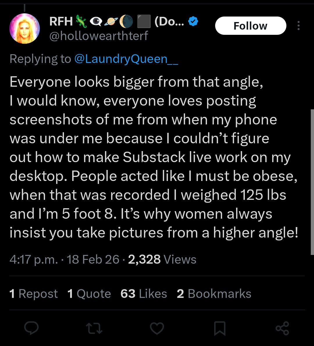 Dude she's seething lmao