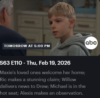 #GH Oh my is that Ric? Wiley is going to tell Ric &amp; the claim is maybe Ric going to the precinct to tell Dante/Nate what Wiley saw Chase do. Can this storyline really be moving this fast? Lets hope