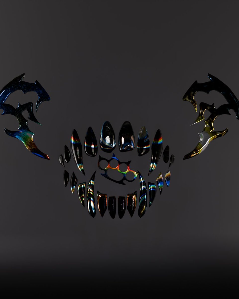 Rakhouse1's tweet photo. Y2K Chrome #3d #3dmodel #Blender https://t.co/K1LcPY8yKL