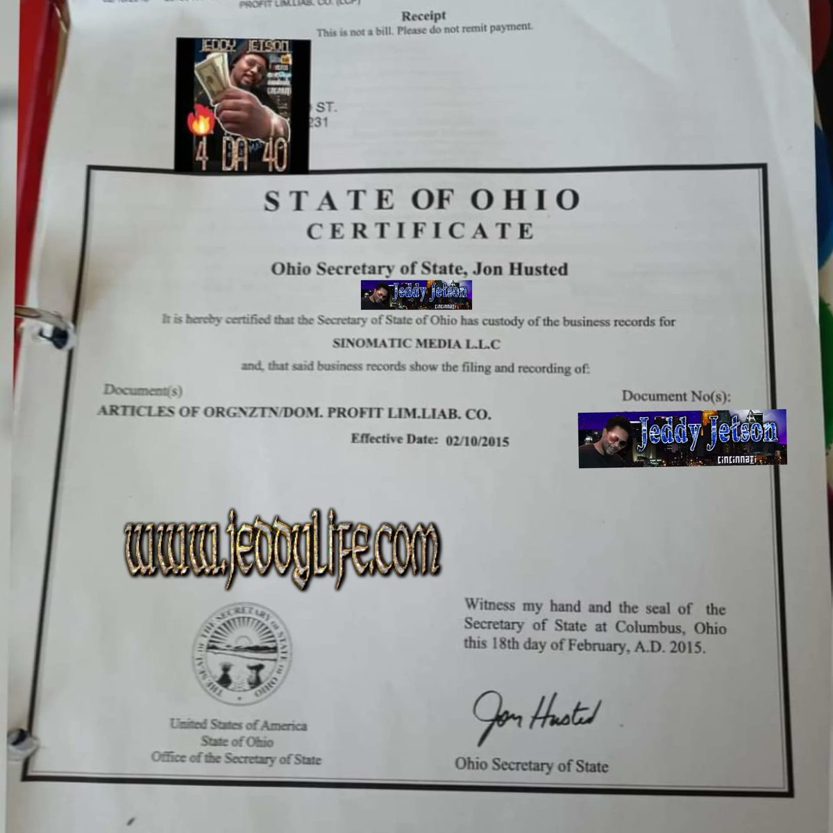 Happy earth day to $inomatic Media LLC 11 years strong 💪🏾🥂 still going up jeddy2live.com