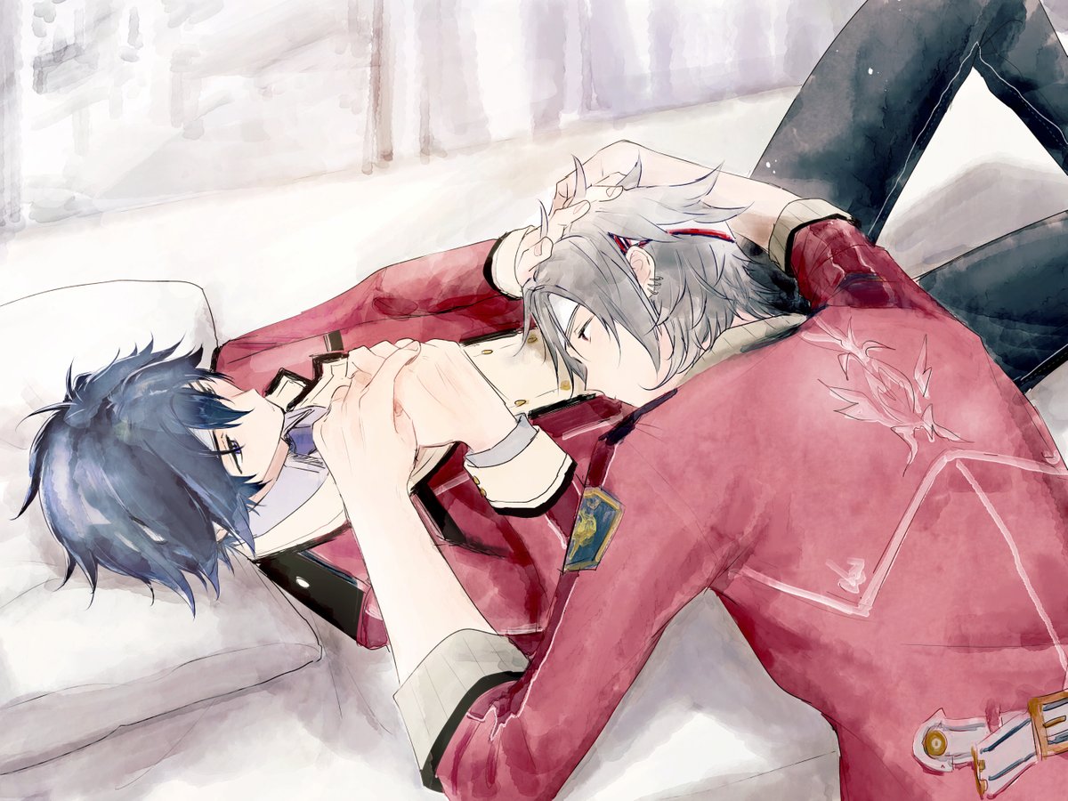 体育でうっかり頭に怪我させてしまい激おこアリサらに「あなたが連れていきなさい💢」って言われて連れてったものの気にしないでくれとかなんとか言われてるクロリンちょ
あ　あと包帯とバンダナで「お揃いだな」とか言ってると思う　いちゃ