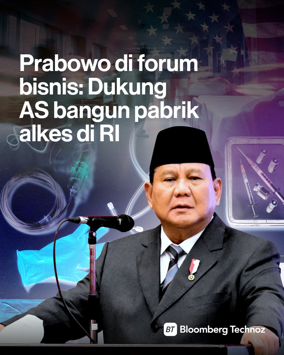 Presiden Prabowo Subianto menyatakan Indonesia kekurangan 140 ribu dokter sehingga pemerintah membangun 10 universitas baru berbasis sains, teknologi, teknik, dan matematika (STEM) serta kedokteran.

Simak selengkapnya: bloombergtechnoz.com/detail-news/10…
