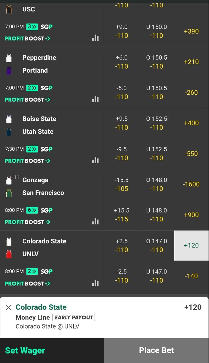 gorillablack008's tweet photo. Colorado State ML π LFG π€ #gamblingX #GamblingTwitter #Sportsbetting #SportsGambling #VVCREW https://t.co/GDKFevtzrH