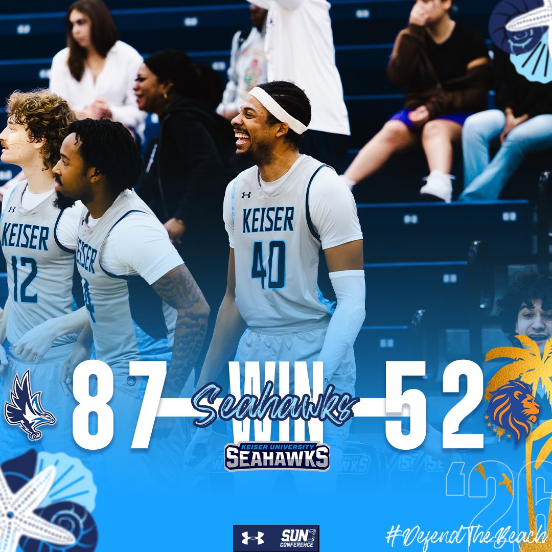 Keiser Men's Basketball tweet media