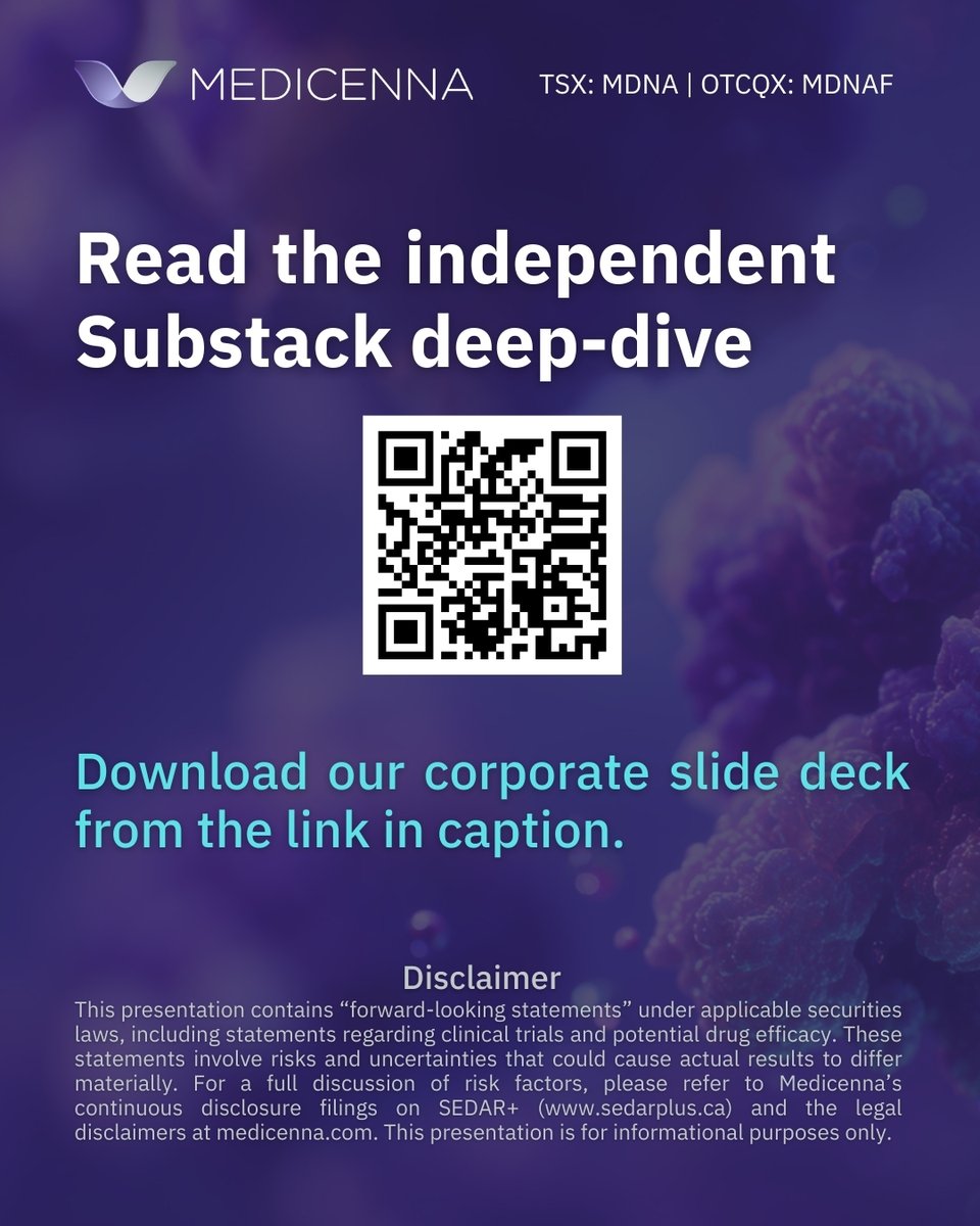 Medicenna Therapeutics tweet media