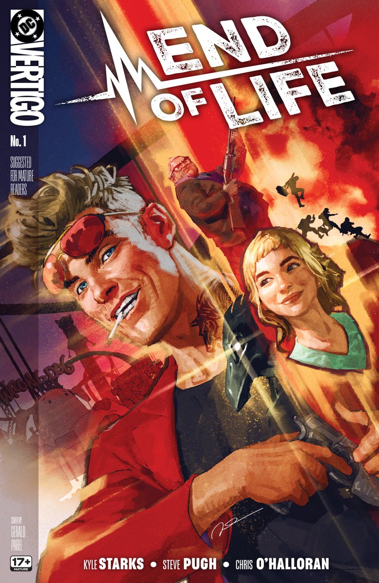 DavidDunham_DC's tweet image. Sure, he was a last-minute replacement. Still, when his buddy Devin needed him, Eddie answered the call. Sadly, Eddie's license to kill didn't include everyone.
#EndofLife #VERTIGOoutnow #comics 

Happy Wednesday Evening, All!

End Of Life #1 Preview
dragoncache.blogspot.com/2026/02/end-of…