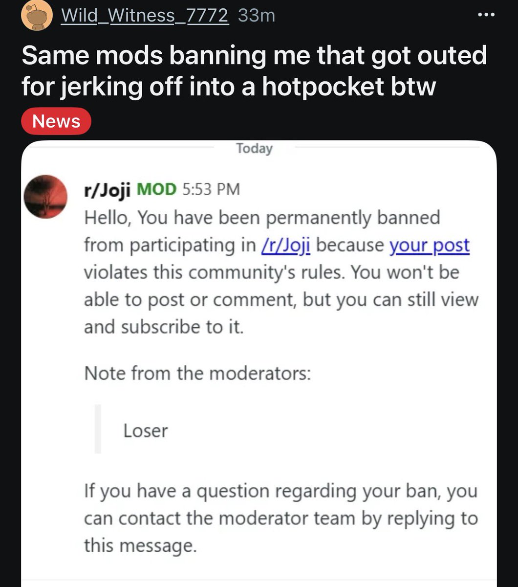 Incredible things happening in the Joji Subreddit