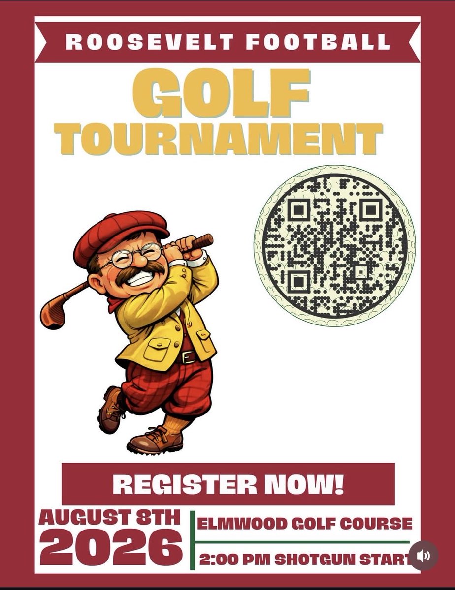 SFRiderFootball's tweet photo. Get signed up for our 3rd annual golf tournament! 

https://t.co/6dVCvukEcR https://t.co/kYyb25OFgx