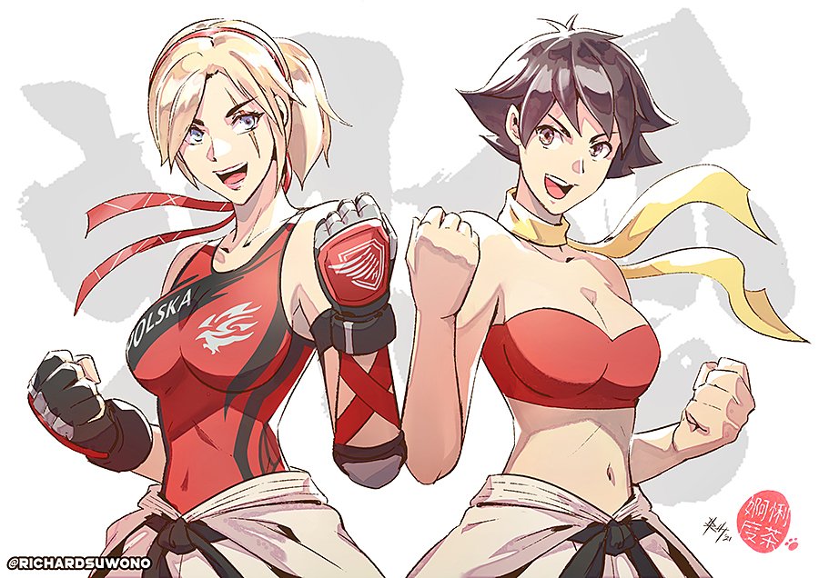 押忍! - [OSU!]

Lidia and Makoto seems get along together!😊

 #Lidia and #Makoto fans,
enjoy~ 😉

#Tekken X #StreetFighter