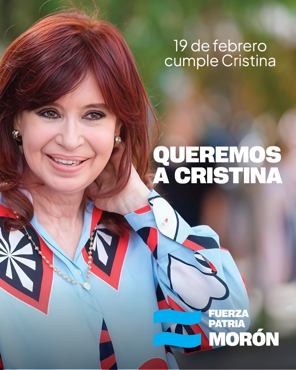 Fuerza Patria Morón tweet media