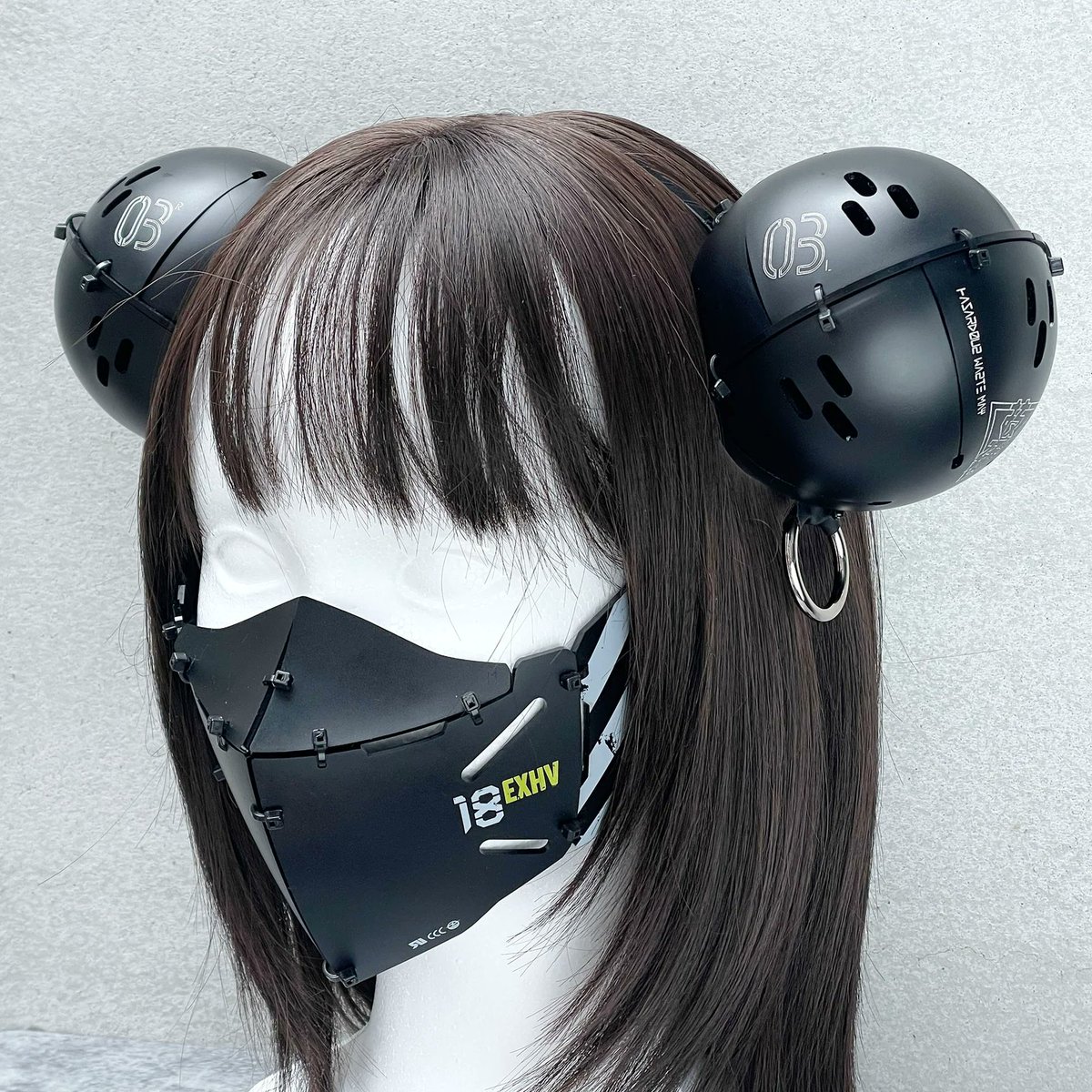 中央町戦術工芸ツインオーブ型カチューシャ