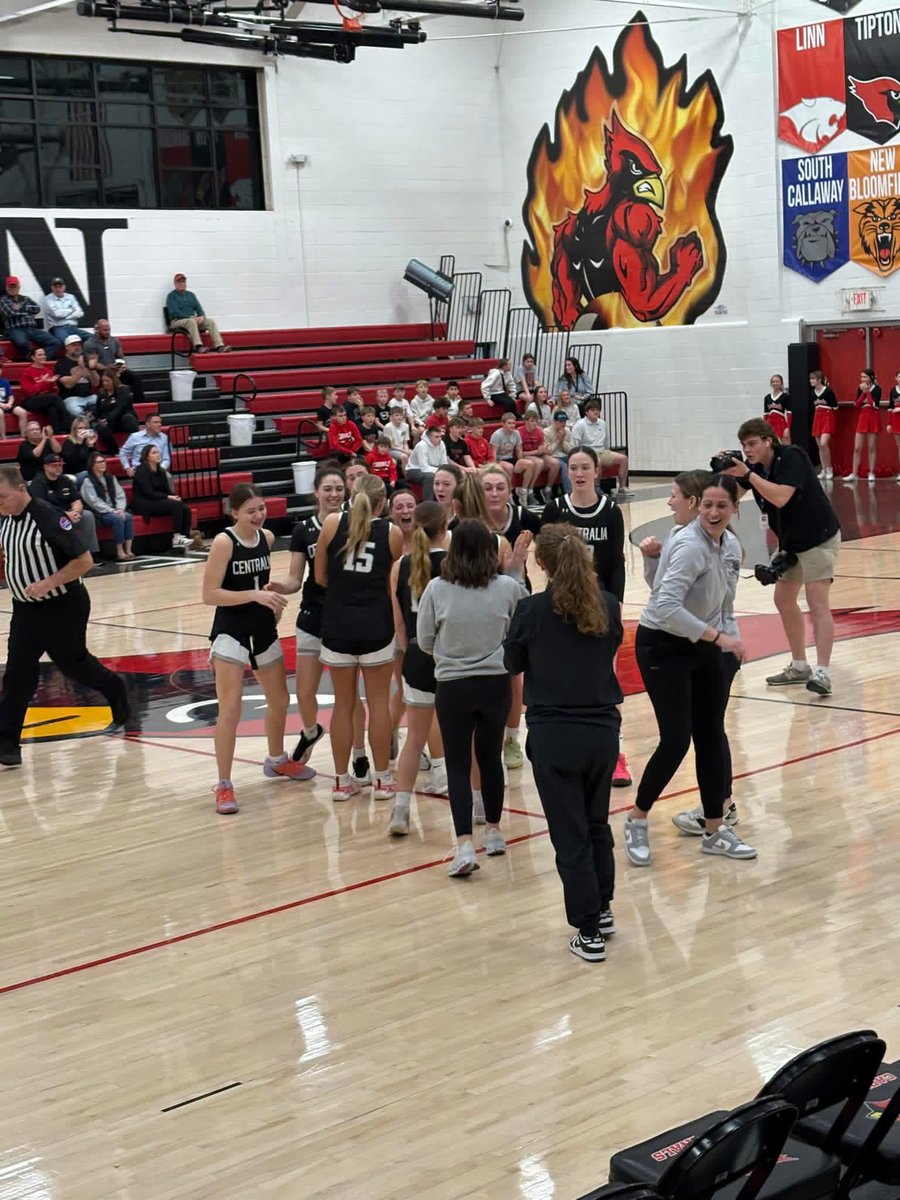 WbbCentralia's tweet photo. C3 #2 Lady Panthers (22-3) go on the road and get  a BIG WIN over C2 #1 Tipton 58-55. Lady Panthers closed out the game on a 12 to 4 run. Great TEAM win! This marks the 1️⃣0️⃣0️⃣th win for Coach Brinkmann and the Lady Panthers Class of ‘26.

@RodKRCG13 @Megan_aub_brink @JeremyJacob88 @ChrisDuerr @ClarenceCanno13 @KOMUsports @MbcaCoaches @NemoPressbox @austinward41 @RoundBallBrad @NathalieABC17 @NicThomas44 @MattClarkPXP
