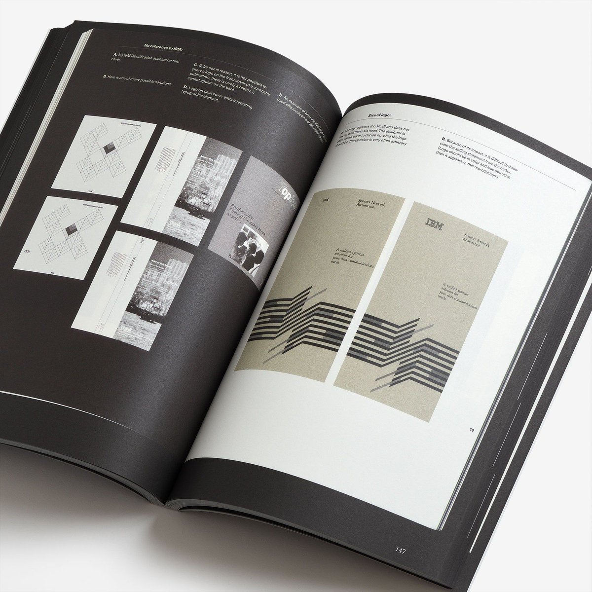 コンピュータ製品企業「IBM」のデザインマニュアル。 再入荷『IBM