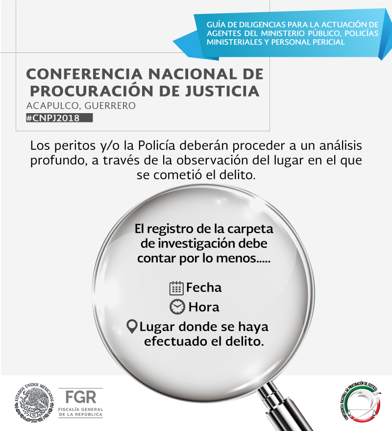 FGRMexico's tweet image. La Conferencia Nacional de Procuración de Justicia aprobó en 2017 la Guía de Diligencias para la Actuación de #AMP, Policías Ministeriales y Personal Pericial para que investiguen y sancionen los delitos electorales de forma homologada en todo el país. #CNPJ