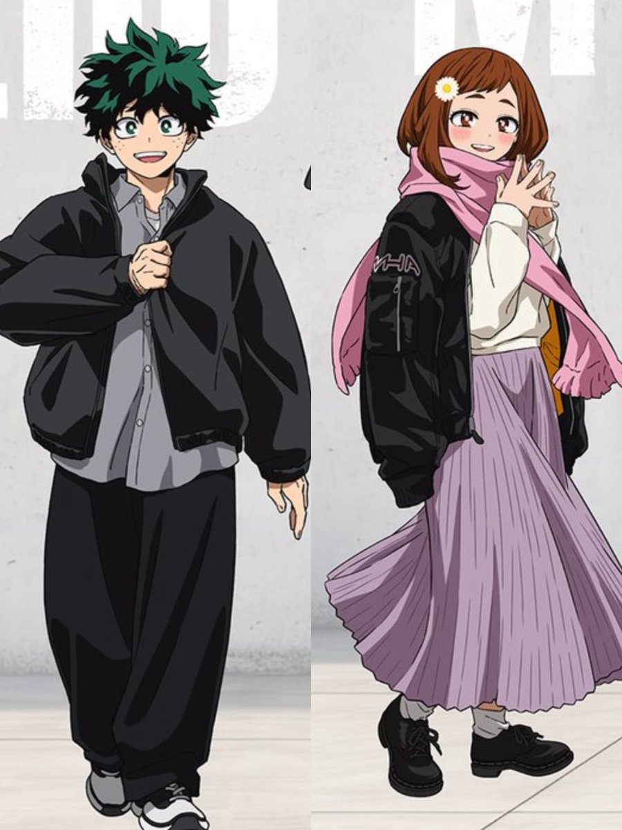 It couple slaying in their baggy black jackets 💚🩷 FANARTISTS