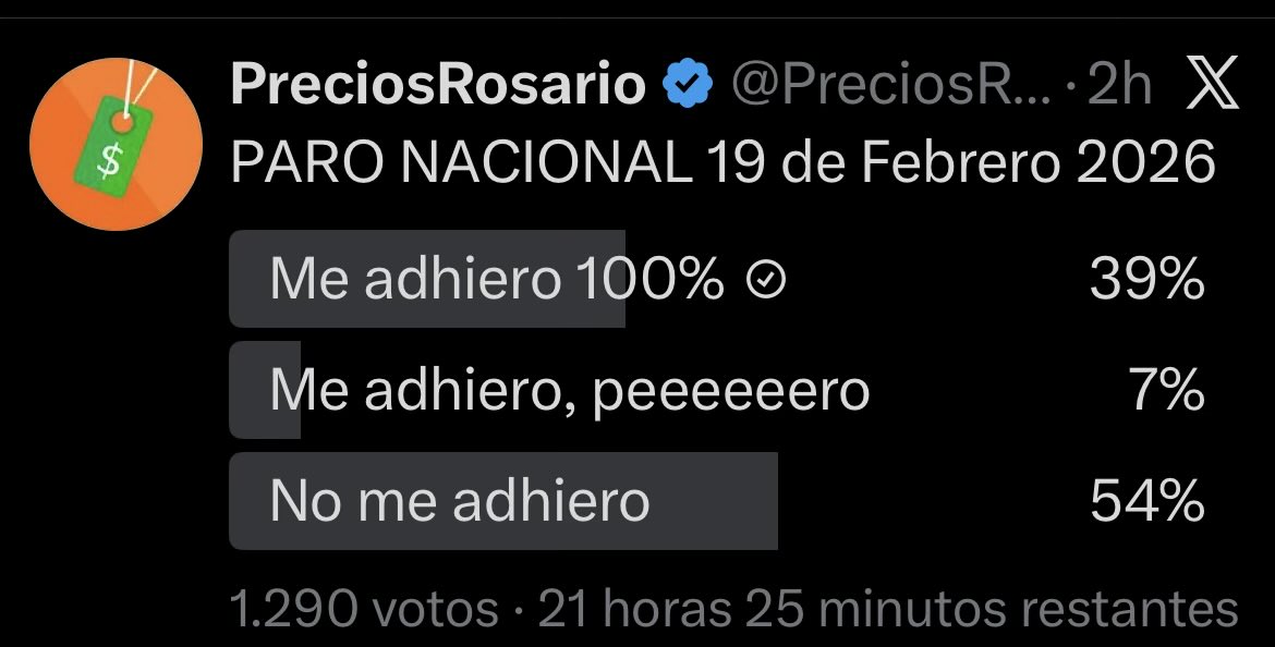 pfff esta cuenta. se habla de precios pero desde un lugar siempre algo frívolo.  el precio del trabajo se debe poner primero por el que vende su fuerza de trabajo y en ejercicio de todos sus derechos. retirar esa fuerza de trabajo es una protesta en el terreno del capital.