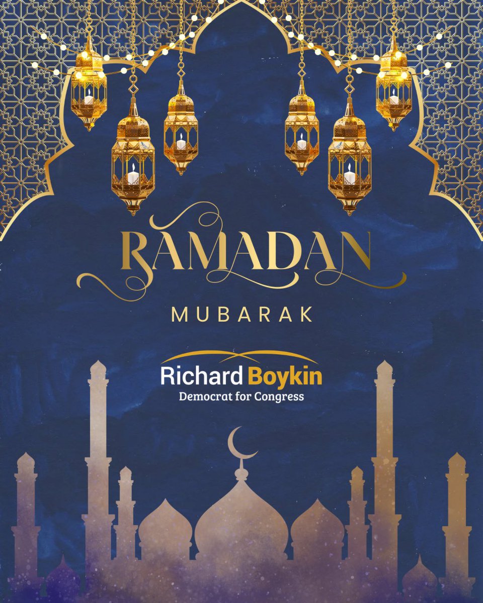 BoykinCongress's tweet photo. To all I wish you a blessed Ramadan. https://t.co/3PlbI41ve8