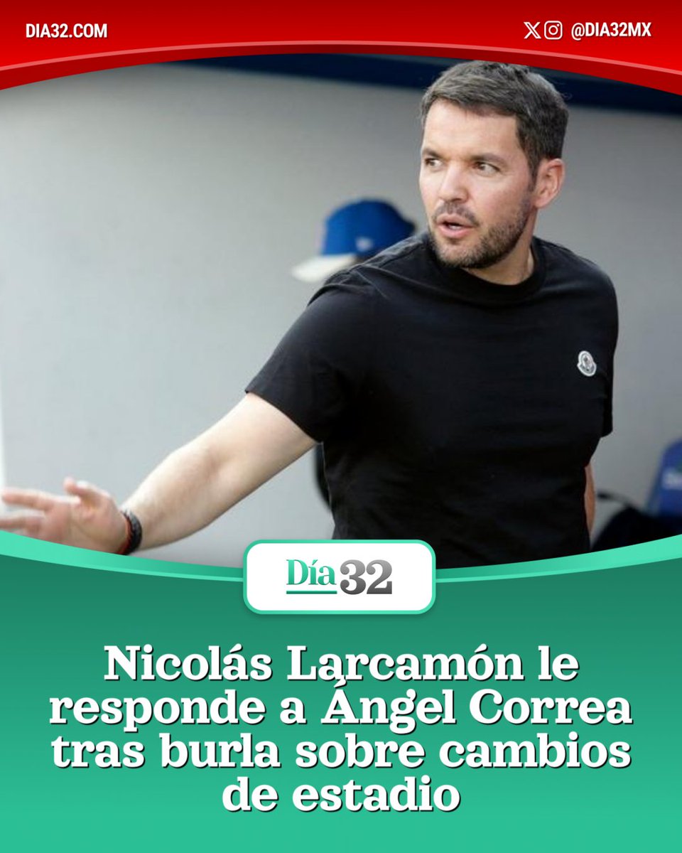 dia32mx's tweet image. ¡Le puso un alto! 🗣️ Larcamón respondió a la burla de Correa. ¡Opina aquí! 👇 #Larcamon #UltimaHora
dia32.com/larcamon-respo…