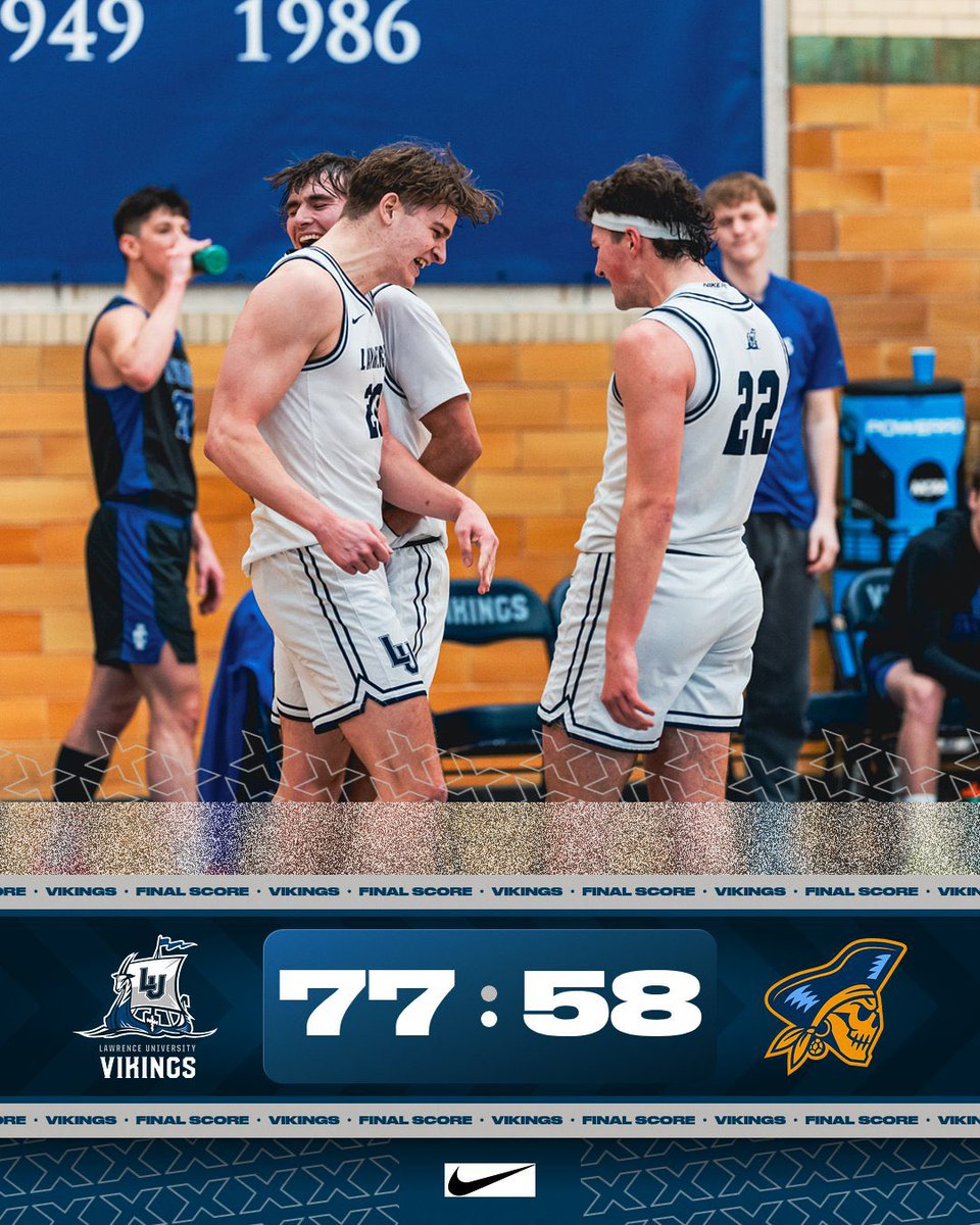 Lawrence Men’s Basketball tweet media