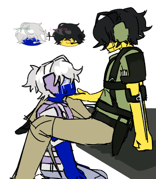 i love 2p stuff in fandoms